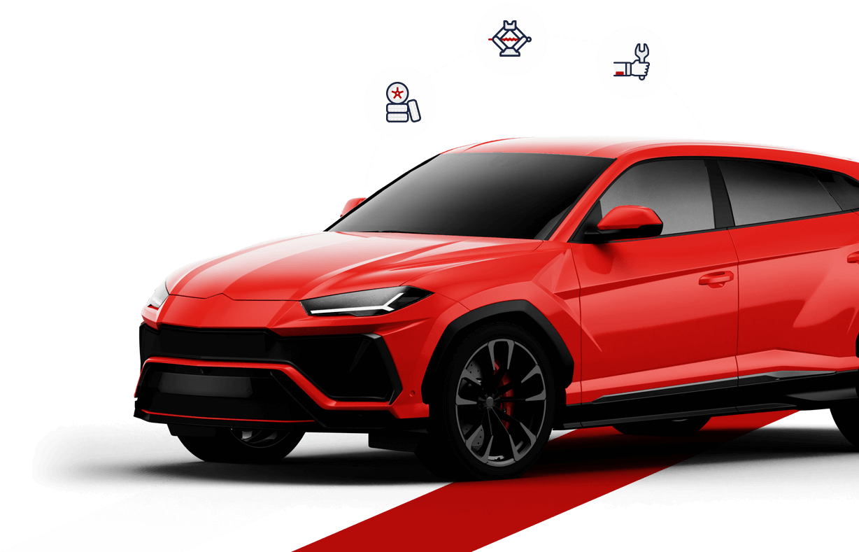 vehículo de servicio